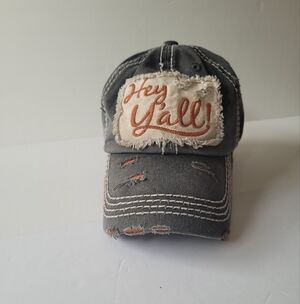KBETHOS Vintage Gray Distressed Cap